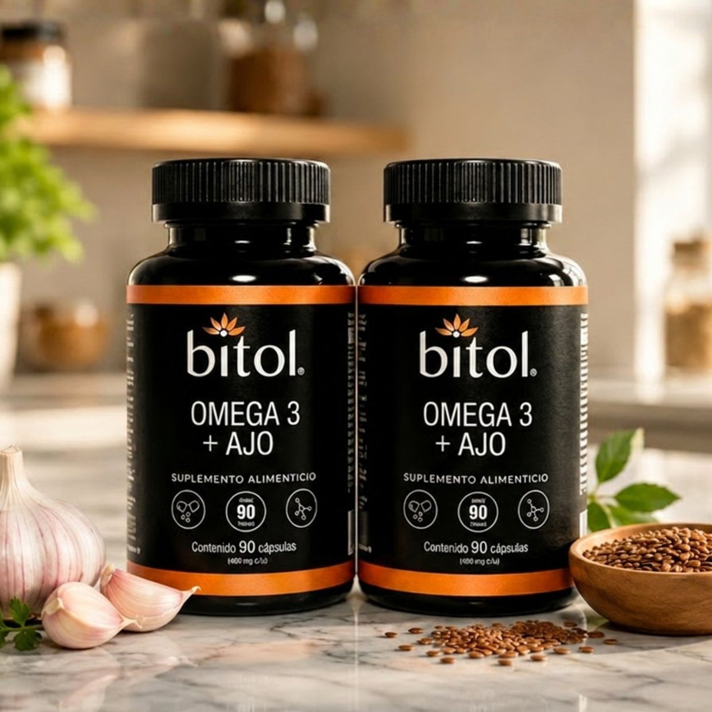 Duo Pack Omega 3 + Ajo