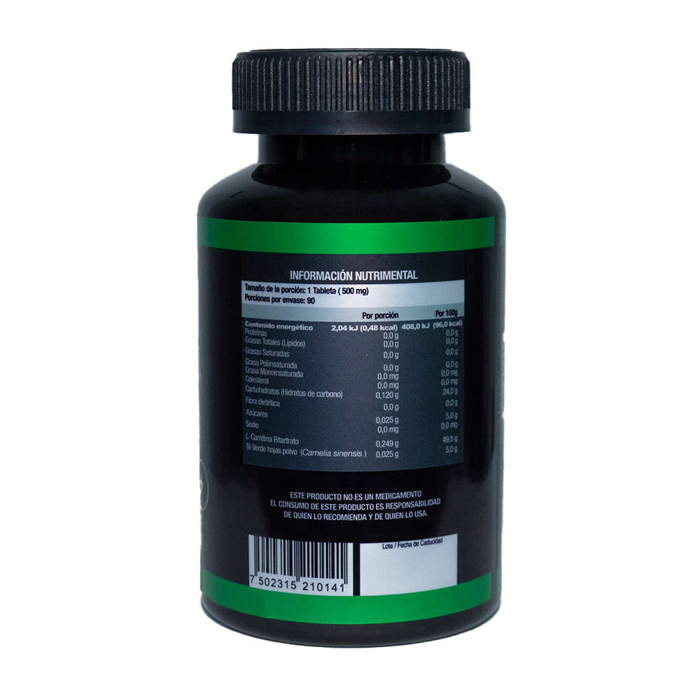 L-Carnitina + Té Verde (8295533642027)